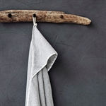 Meraki mini håndklæde grå på væg - Fransenhome